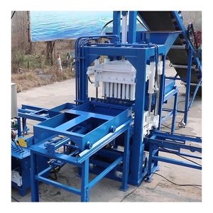 Macchina per la Produzione di Blocchi Forati, Macchina per Stampaggio Mattoni in Cemento con Motore e Cambio, Nuova Opportunità di Business Redditizia - Product Image 2