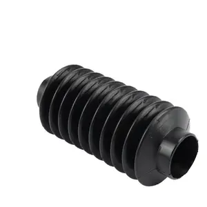 Automotive connector dustproof rubber boots high strength quality rubber silicone bellows cylinder screw protection sleeve