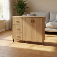 Meuble de rangement en bois à prix d'usine, console de salon, commode à tiroirs