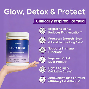 Poudre de L-Glutathion Réduit à Marque Blanche OEM, Complément Antioxydant Éclaircissant et Blanchissant pour la Peau, Certifié GMP, Vente en Gros - Product Image 4