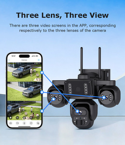 OKAM PRO 20MP 4-Linsen Kabellose Solarbetriebene Sicherheitskamera Cloud 24/7 Aufnahme Nachtsicht Bewegungserkennung Wasserdicht IP65 - Product Image 3