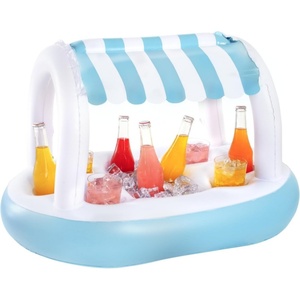 <b>PVC</b> Inflatable Ice Drink Bar 60*60*70 CM for Adults Perfect for Parties Table-<b>Top</b> Decorations and In-Pool Refreshments - Product Image 2