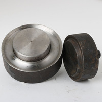 Petite machine à boutons manuelle, ensemble de boutons à œil d'air, machine à boutons en cuir adaptée aux boutons en cuir pour v