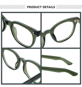 Acetate Designer Optical Glasses <strong>Frames</strong> Retro Eyeglasses For Men Women Classic Glasses Eyewear Spectacle <strong>Frames</strong> - Product Image 6
