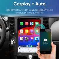 Autostereo 14,5 "Android 11 GPS para coche Tesla pantalla REPRODUCTOR DE DVD para coche Android estéreo Radio de coche para Infiniti FX37 FX50 QX70 2013-2019