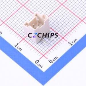 HC-XA-2AW Wire-to-Board Pin Header Bent Lead Through Hole,P=2.5mm Connector 1x2P 2.5mm Right Angle Insert XA - Product Image 1