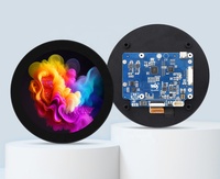 Layar LCD Waveshare Raspberry Pi 4-Inci 720x720 IPS TFT Resolusi Kapasitif Multi Touch 500 Kecerahan Antarmuka DSI