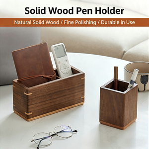 Organizador de Almacenamiento de Madera Maciza Directo de Fábrica, <span class=keywords><strong>Caja</strong></span> Base para Guardar Objetos - Product Image 5