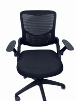 Chaise de bureau ergonomique en maille, siège confortable pour visiteurs à domicile avec dossier en plastique, mobilier de gros au style confortable