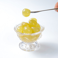 Briljante Kwaliteit 0.85Kg Zoete Ingeblikte Druivenfruit Voor Bubbelthee En Andere Voedings-En Dranktoepassingen
