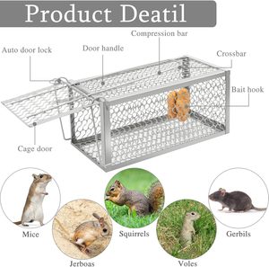 Piège à souris en acier inoxydable - Product Image 2