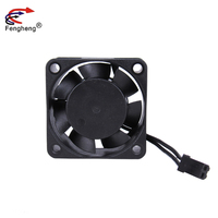 Yüksek hızlı 4015 2 inç egzoz fanı 40mm VFD invertör soğutma fanı 40x40x15mm DC 12 volt fırçasız Fan