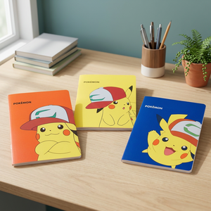 Set de 5 Mini Cuadernos Pikaed Hat, Papelería Coreana para Niños, Cuadernos de Bolsillo con Personajes Lindos, Regalo Escolar de Anime - Product Image 2