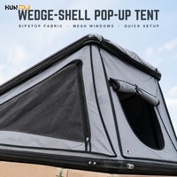 Capot de benne rigide verrouillable pour pick-up de voyage avec ventilation