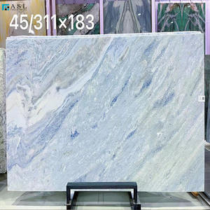 Cuarzo Azul Natural Translúcido, Losa de Cuarzo para Decoración de Paredes, Barra, Encimera Personalizada - Product Image 4