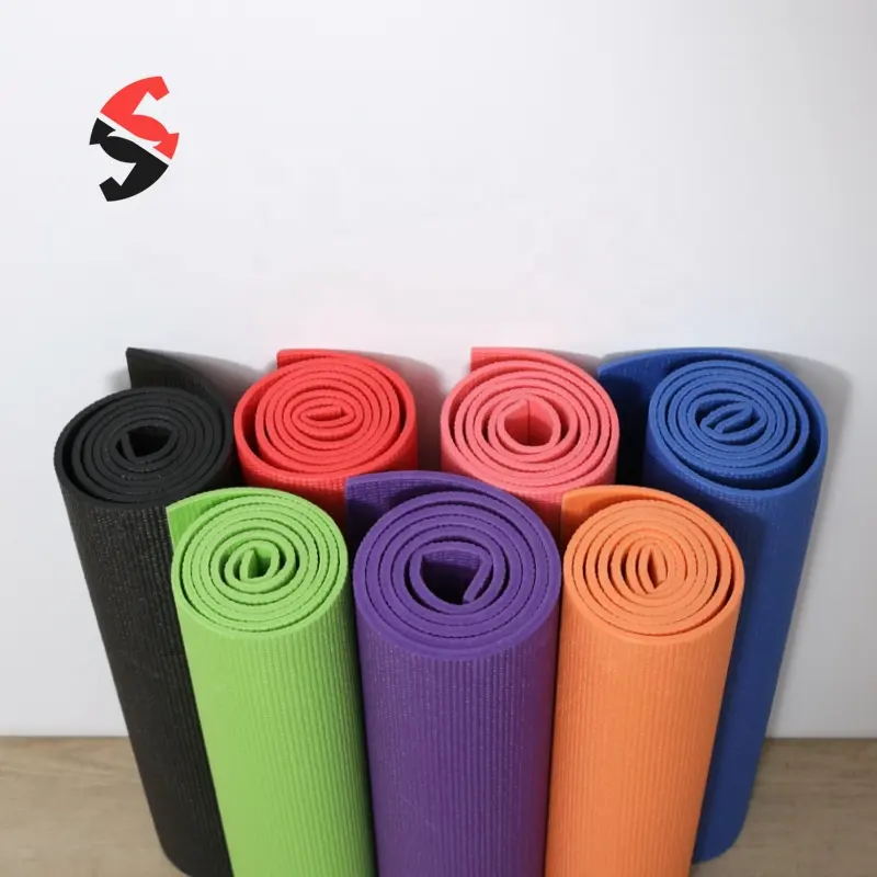 Hoch dichte PVC-Schaum-Yoga matte Übungs training Fitness-Training Sport matte