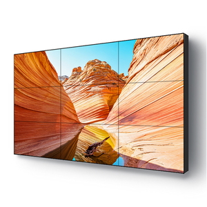 Cho thuê bức tường video LCD cho kỹ thuật số biển 55-inch 0.88 mét đường may 3500:1 Độ tương phản IP65 cho ngoài trời LCD hiển thị video Bảng điều chỉnh - Product Image 3