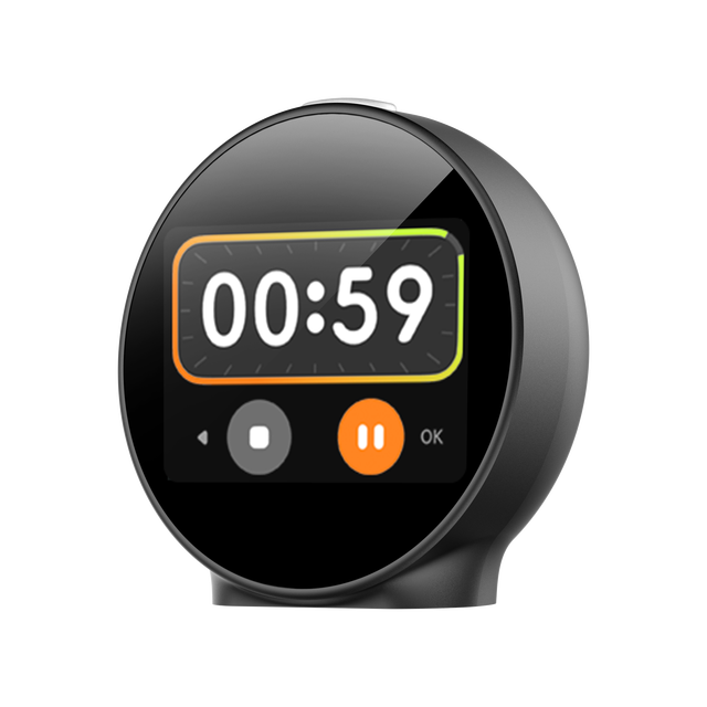 AI Voice Assistant AI Alarm Clock AI Companion Smart Digital Table Clock Chat Function White Noise Sleep Aid Stopwatch Clock