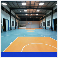 Rouleaux de revêtement de sol PVC Runsure : Solution de pose rapide et sûre pour l'entraînement de volley-ball, faible teneur en COV, vente chaude au Vietnam, prix de gros usine