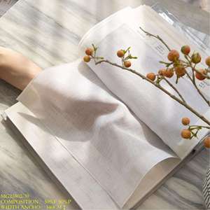 สมุดตัวอย่างผ้าลินินสไตล์โมเดิร์นสำหรับผ้าม่านและผ้าคลุมหน้าต่าง - Product Image 4