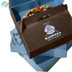 Caja <span class=keywords><strong>de</strong></span> <span class=keywords><strong>Pizza</strong></span> Personalizada con Precio <span class=keywords><strong>de</strong></span> Fábrica, Papel Recubierto Impreso <span class=keywords><strong>de</strong></span> 14 Pulgadas - Product Image 4