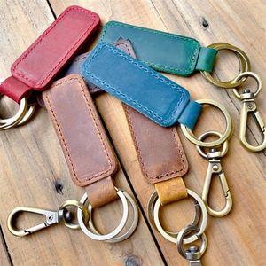 Hr Stocked <b>Custom</b> Leatherette Pu Leather Car Key Holder Men Engraved Dad <b>Keychain</b> for Gifts - Product Image 6