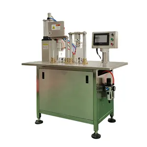 Semi automatic bov aerosol pesticide spray can filling machine