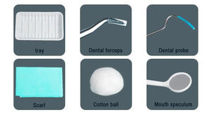 Kit di strumenti chirurgici dentali monouso in plastica - Product Image 4