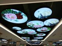 ZHIHAI Restaurant Hall Piscine Boutique Publicité Pvc Plafond Film Couvrant La Boîte À Lumière