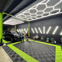 Dalles de terrasse modulaires à emboîtement pour garage, ventilées