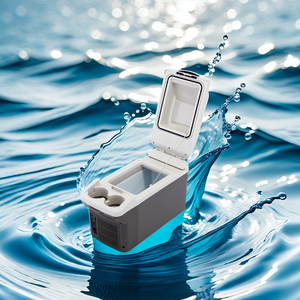 Mini réfrigérateur de voiture en plastique à double usage multifonctionnel pour aliments et boissons froid et chaud à la mode - Product Image 3