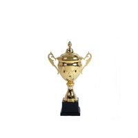 Trophée personnalisé en métal imprimé UV artisanat trophée de coupe nouveau bronze doré fer laiton sport Logo modèle Souvenirs