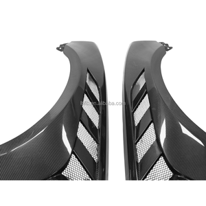 Élargisseurs d'ailes ventilés en fibre de carbone pour Ford <span class=keywords><strong>Mustang</strong></span> S197 (2010-2014) style GTD, ailes larges - Product Image 3