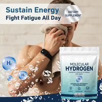 Comprimés d'hydrogène moléculaire H2 saveur framboise, marque privée OEM, 12ppm 16ppm, pour l'eau potable, supplément minéral, végétalien, adulte