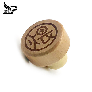 Tùy Chỉnh Khắc Gỗ Cap Tổng Hợp T Nút Chai Chai Nút Chai Rượu Vang Nút Chai Rượu Vang Stopper Hot - Product Image 4