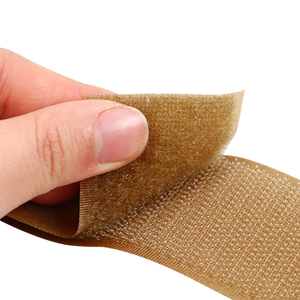 低利益100mmナイロンフックループファスナーテープ両面接着剤縫製衣服やバッグ用 - Product Image 6