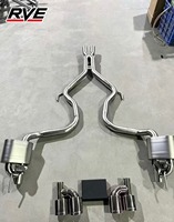 RVE Plug-and-Play Valvetronic Catback Auspuffanlage für Mercedes-Benz SL500 R230 M113 5.0L V8 2001-2012 |   Edelstahl-Leistungssystem