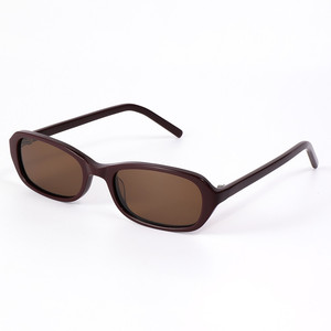 2026 Custom Logo Retro Full Rim Light <b>Weight</b> <b>Small</b> Frame Acetate Sunglasses UV400 Polarized Rectangle Sun Glasses for Unisex - Product Image 5