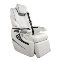Siège de style Maybach de luxe pour Mercedes Benz W447 Classe V Vito Sprinter avec garniture violette et réglage électrique