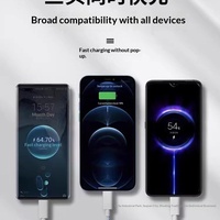 Nouveauté Câble de charge rapide multi-connecteurs haute puissance 3 en 1 66W 120W Câble de charge pour véhicule