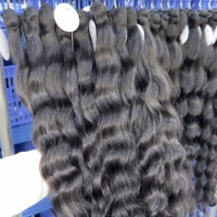 Extensions de cheveux naturels vietnamiens, lots de cheveux bruts provenant d'un seul donneur, produit le plus vendu avec prix de gros directement de l'usine au Vietnam