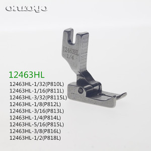 Penekan Kain Berengsel Kiri dengan Panduan untuk Jahitan Atas 12463HL Walking Foot Ukuran 1/32 1/16 3/32 1/8 3/16 1/4 5/16 3/8 1/2 - Product Image 2