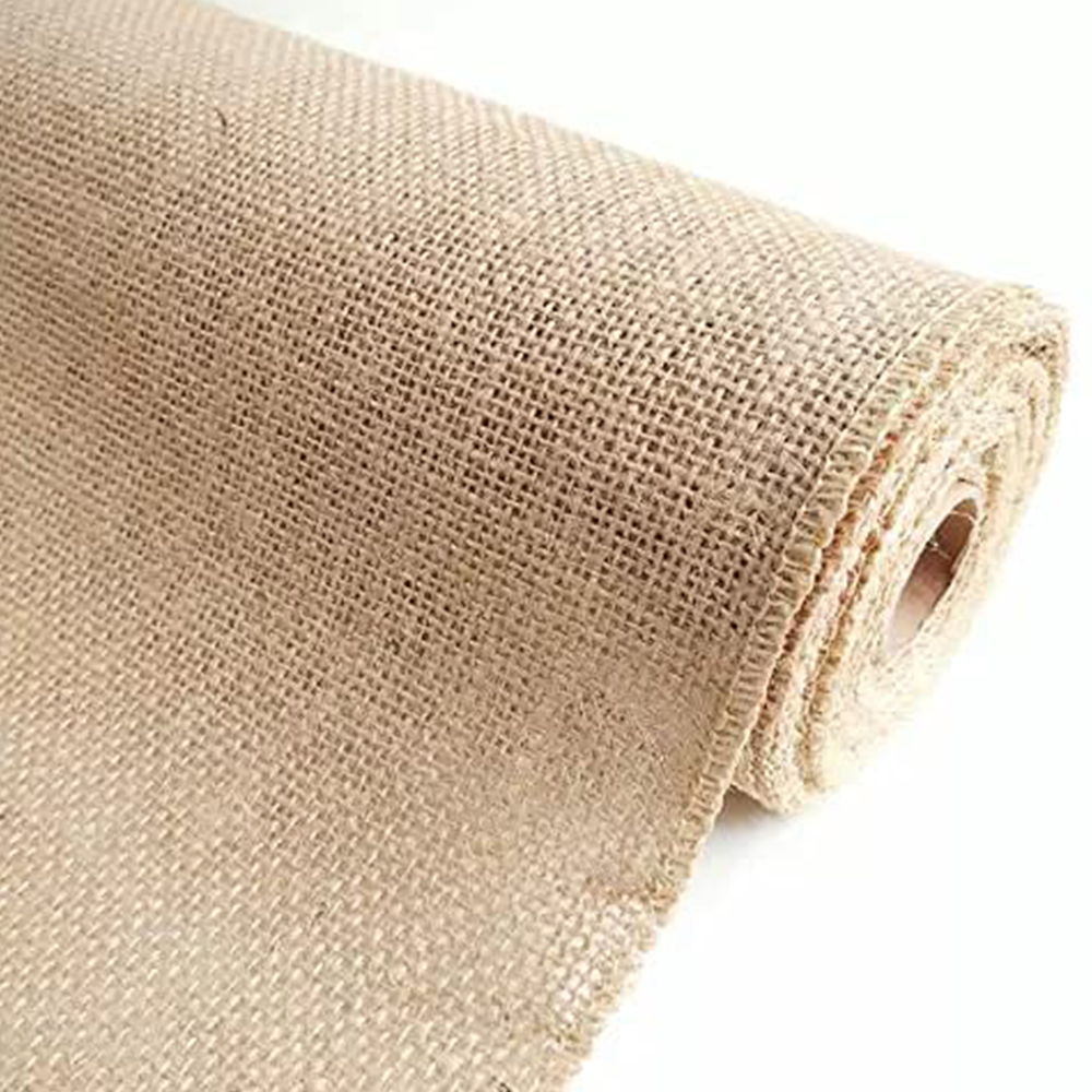 Eco-Friendly 100% Jute Fabric Roll Recycled Hessian Rolls at Good Price for Tobacco Baling and Girls