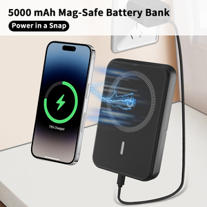 Estación <span class=keywords><strong>de</strong></span> cargador inalámbrico plegable 3 en 1, Banco <span class=keywords><strong>de</strong></span> energía desmontable <span class=keywords><strong>de</strong></span> 5000mAh para <span class=keywords><strong>iPhone</strong></span> Sam Sung, cargador <span class=keywords><strong>de</strong></span> batería para reloj <span class=keywords><strong>de</strong></span> teléfono - Product Image 3