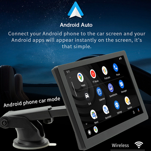 9 pulgadas 720P versión táctil pantalla carplay teléfono enlace inalámbrico carplay navegación reproductor de DVD portátil para coche Pantalla de coche - Product Image 5