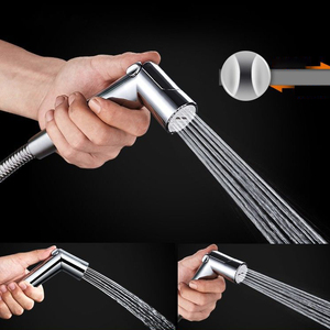 Pulvérisateur de bidet moderne en plastique ABS haute pression, <span class=keywords><strong>douchette</strong></span> <span class=keywords><strong>WC</strong></span> portative à deux modes, Shattaf pour salle de bain, économie d'eau - Product Image 5