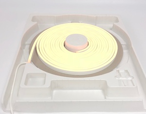 Tira de neón LED avanzada de corte libre, impermeable IP68, Ra95+, flexible lateralmente, 24V, para exteriores, centros comerciales, edificios, torres, villas, logotipos y vestíbulos - Product Image 6