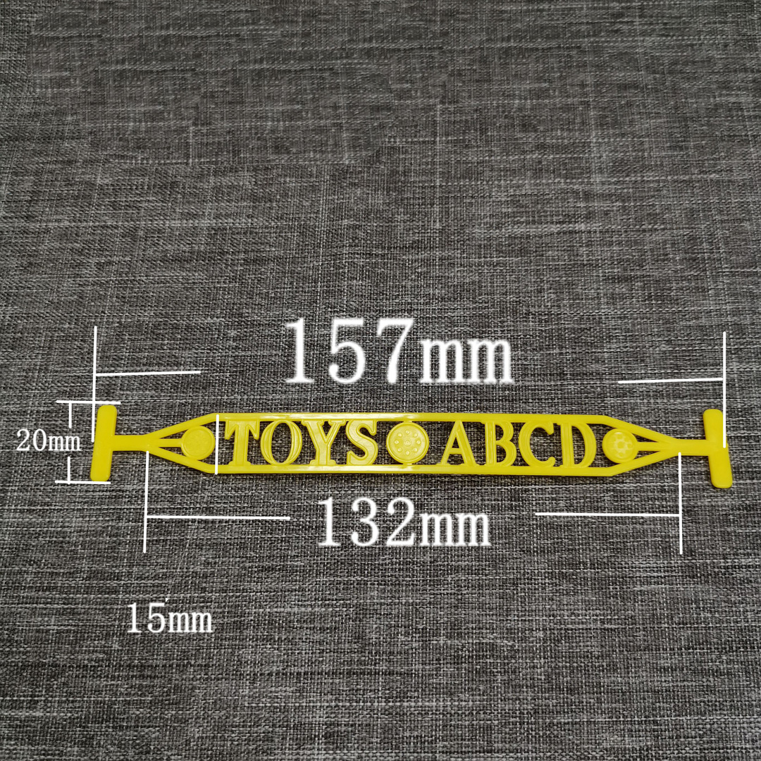 HAOFAN Textile Fabric Pegboard Display Hook-Eco-Friendly Customizable Size & Color for Bags Garments Gloves Socks