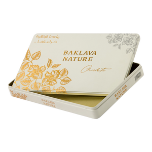 Scatola <span class=keywords><strong>in</strong></span> <span class=keywords><strong>Metallo</strong></span> Personalizzata all'Ingrosso per Dolci, Scatole per Baklava <span class=keywords><strong>in</strong></span> Latta - Product Image 2