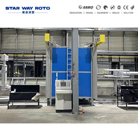 Manufacturer of Plastic Valve Chamber Moulds and Rotational Molding Equipment Shuttle Rotomolding Machine